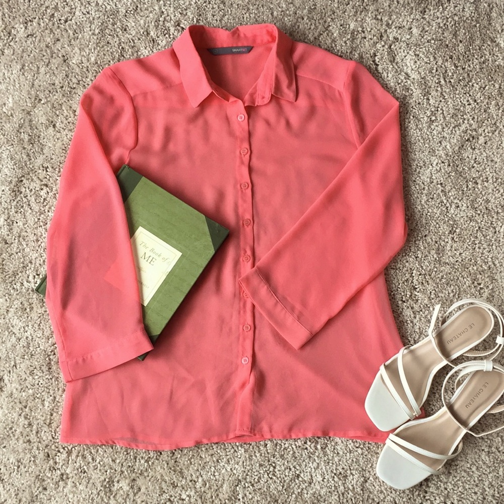 Smart Set | Sheer Blouse